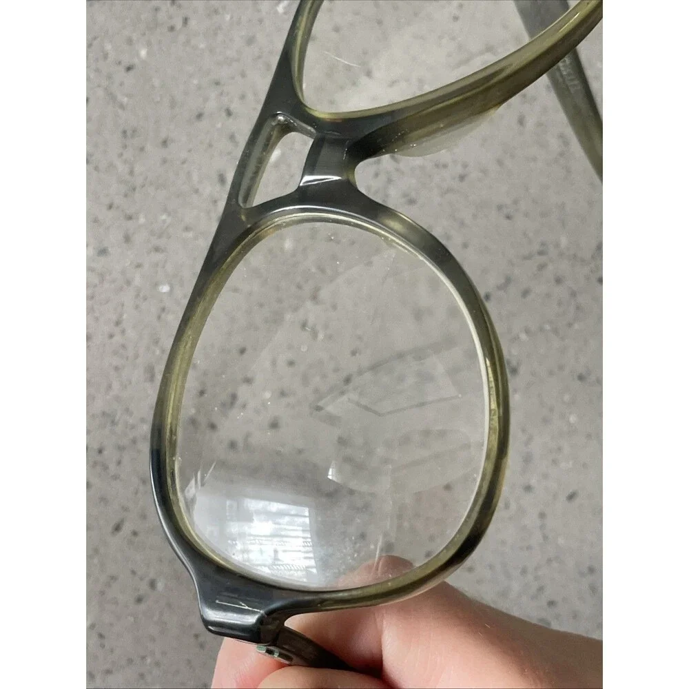 Titmus Z87 Eyeglasses 6 Frames Only Vintage Clear Gray/Brown Aviator